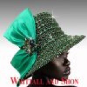 Whithall and Shon Jewel Encrusted Bucket Hat #2520